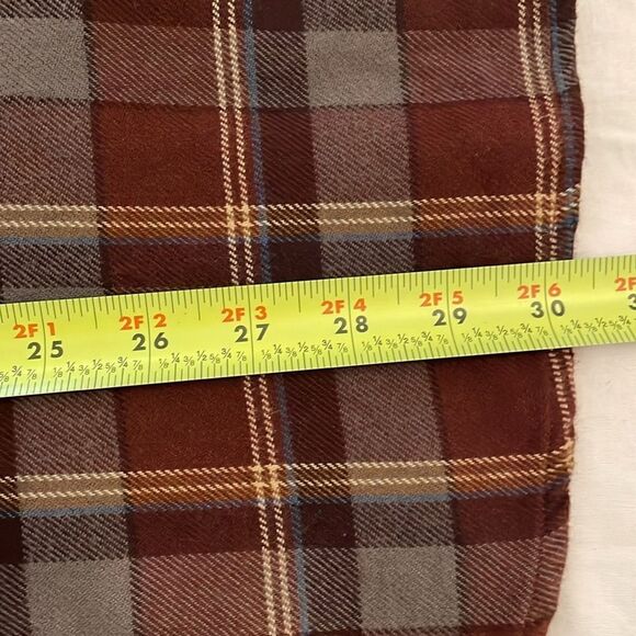 Woolrich Plaid Cotton Flannel Button Down Shirt Mens Size Extra Large - Picture 6 of 12